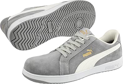 PUMA Safety Women's Iconic Suede Grey Low
